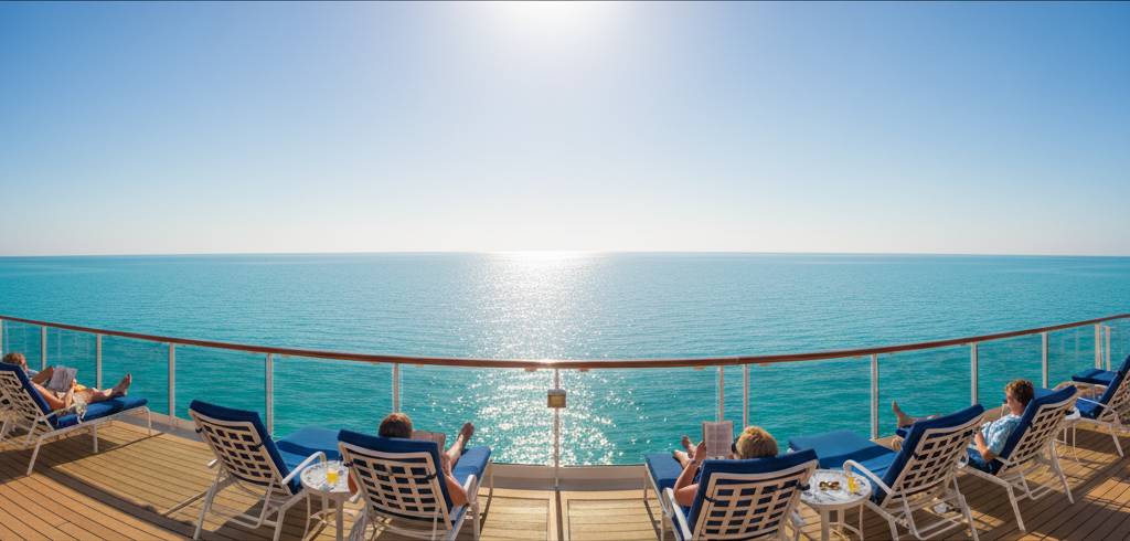 At Sea - Relaxing day on the ocean